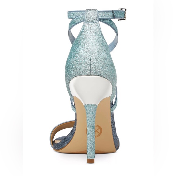 MICHAEL Michael Kors Women's Astrid Two Tone Stiletto Sandals. Sz 8 - Picture 3 of 3